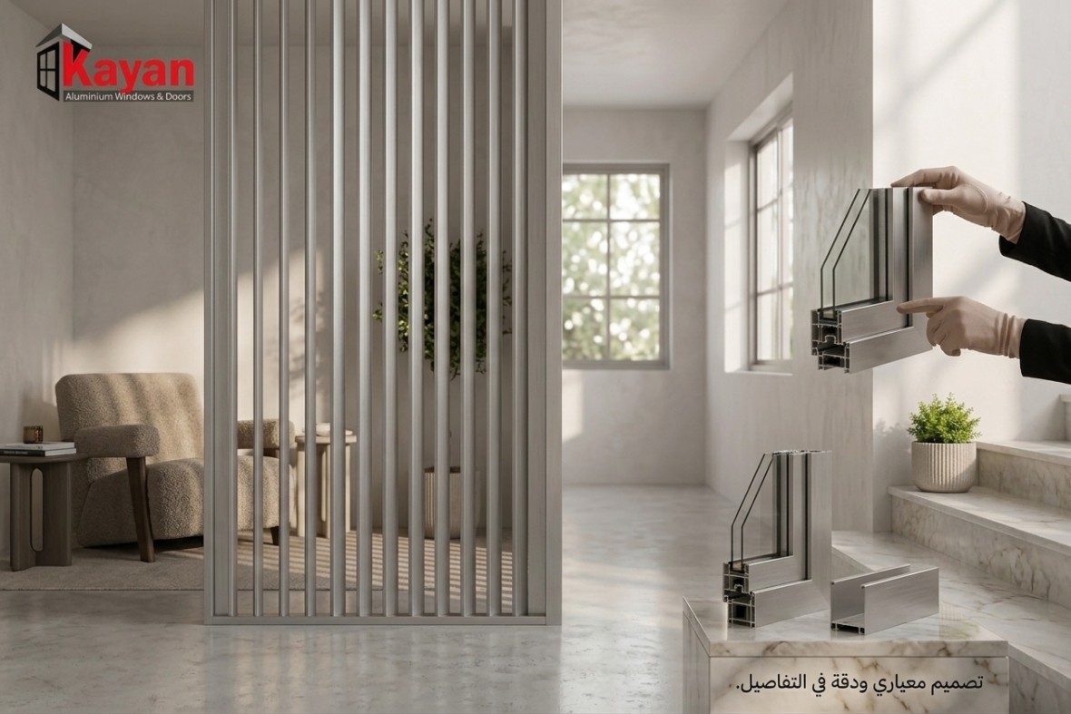 هاندريل الومنيوم دائري